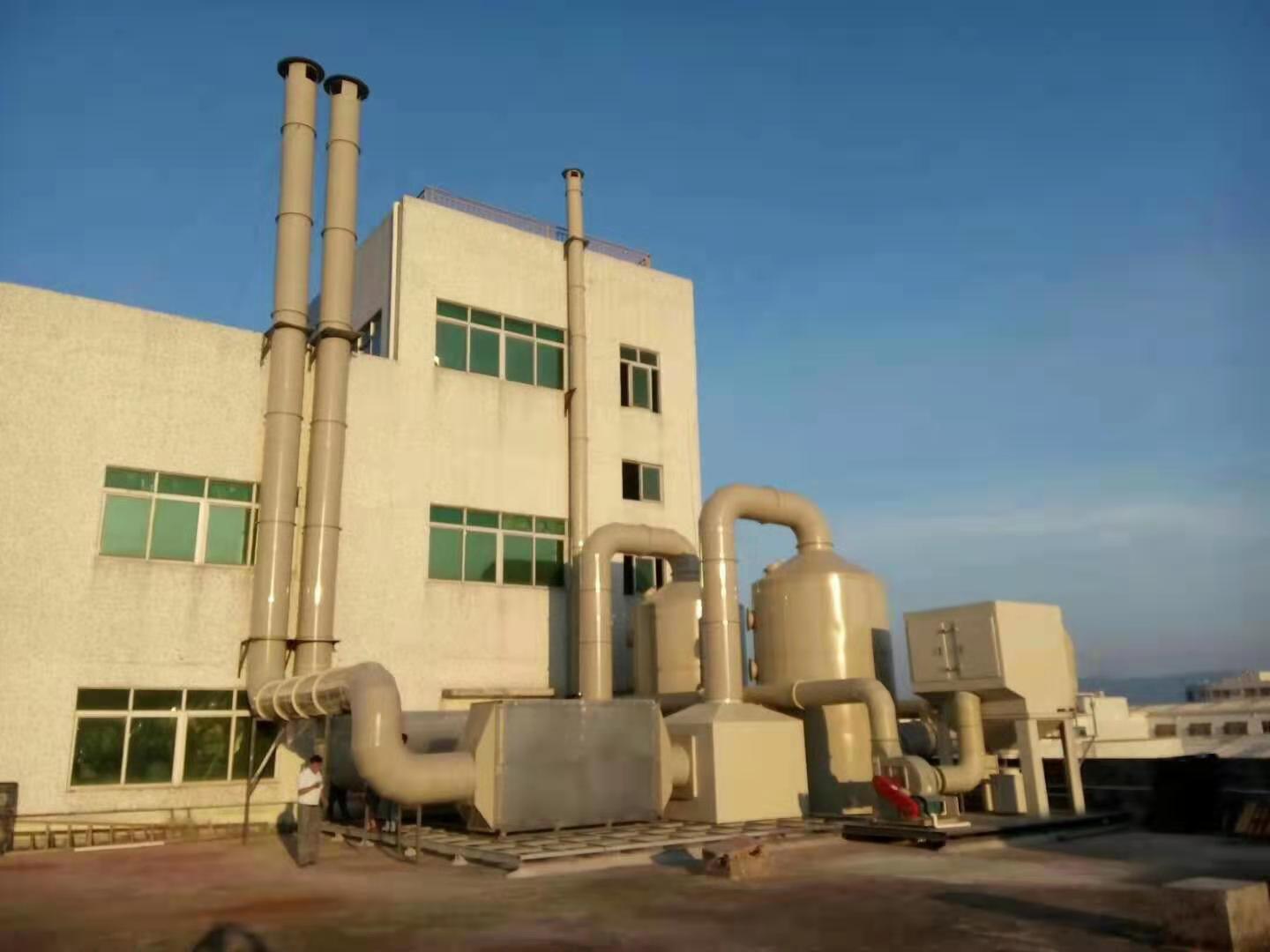 塑膠廠廢氣、粉塵治理案例